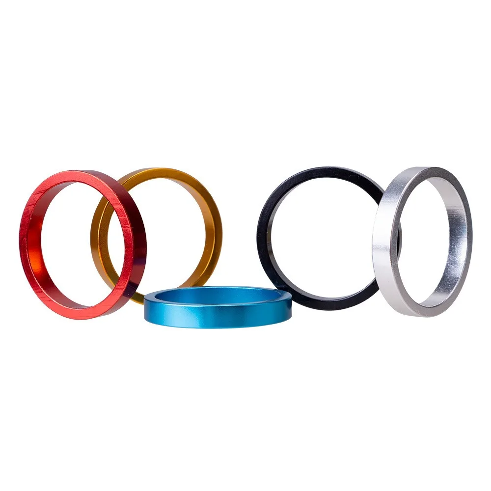 

Stem Spacers 28.6mm Bike Front Fork Spacer Aluminum Alloy MTB Bicycle Headset Washer High Strength Corrosion Resistance Cycling
