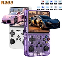R36S Retro Handheld Video Game Console 20000+Classic Games Open Source Linux System 128G 3.5Inch IPS Screen