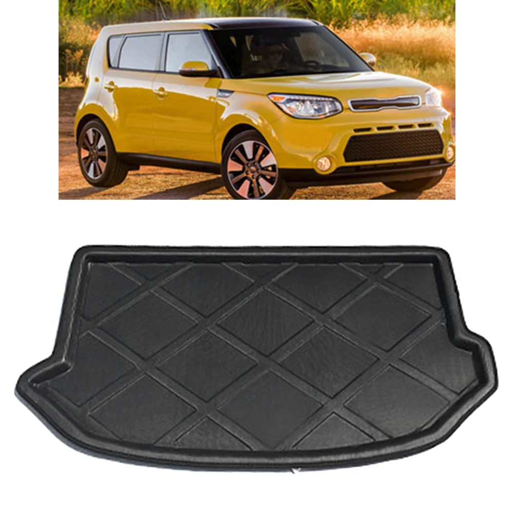 For Kia Soul 2010 2011 2012 2013 2014 2015 2016 Car Rear Trunk Tray Cargo Boot Liner Mat Floor Protector