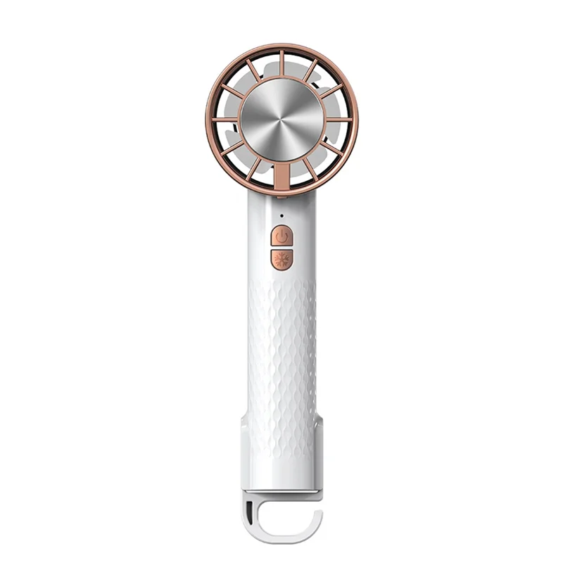 Top vente ventilateur portatif haute puissance éolienne ventilateur de bureau circulateur refroidisseur personnel ventilateur à main avec refroidissement par glace à semi-conducteur
