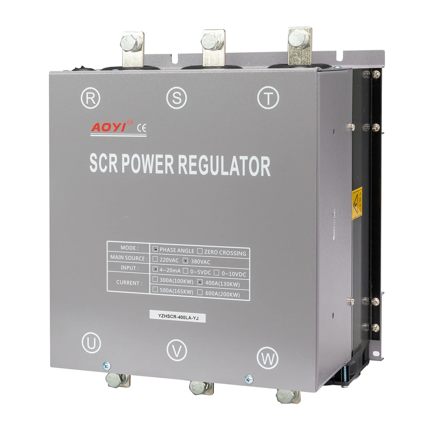 Regulador de voltaje estático de alta potencia 300a Regulador de potencia automático trifásico ZHSCR-LA