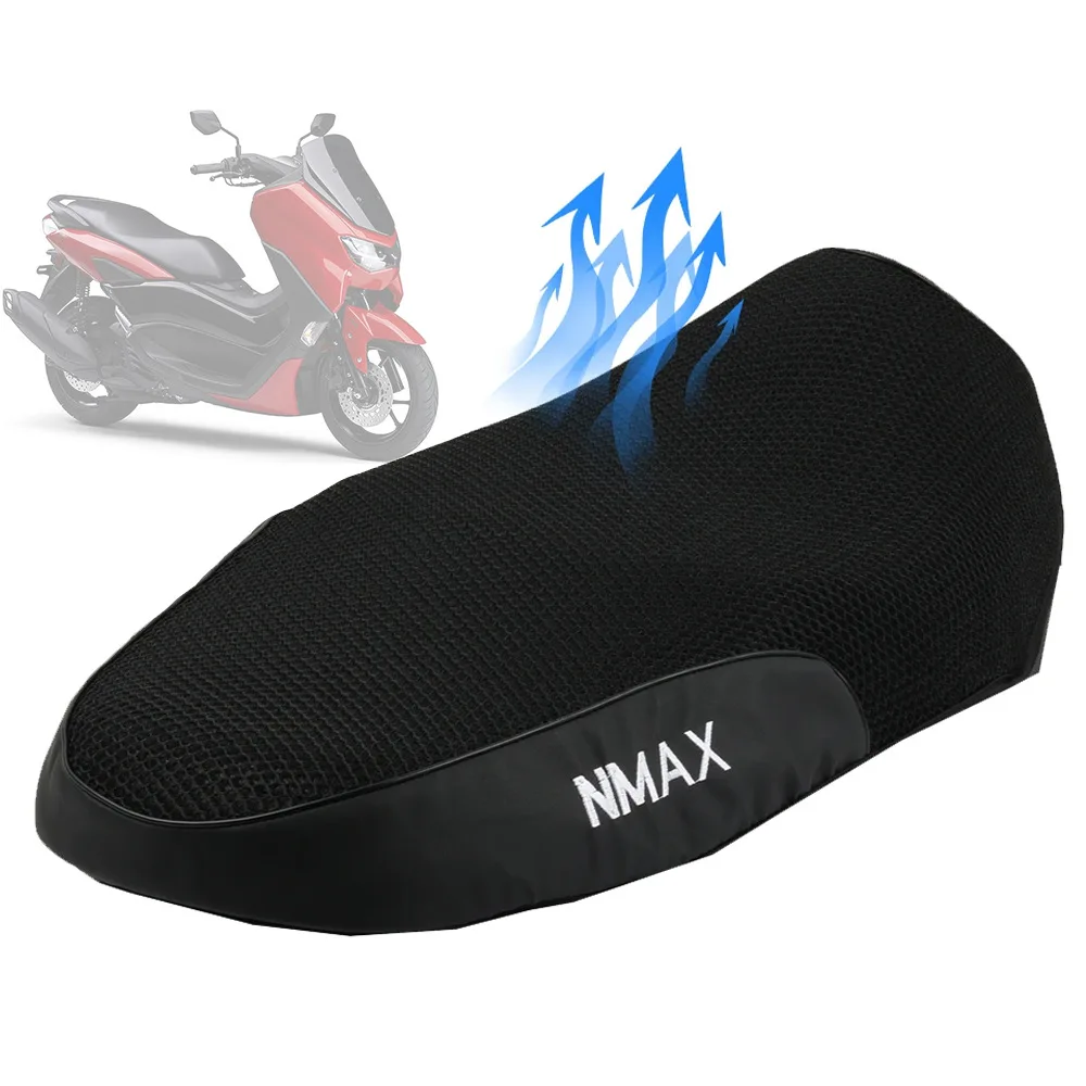 

=For Yamaha NMAX 125 155160 N-MAX NMAX155 NMAX125 Accessories Mesh Breathable Seat Cover Protector Insulation Seat Cushion Cover