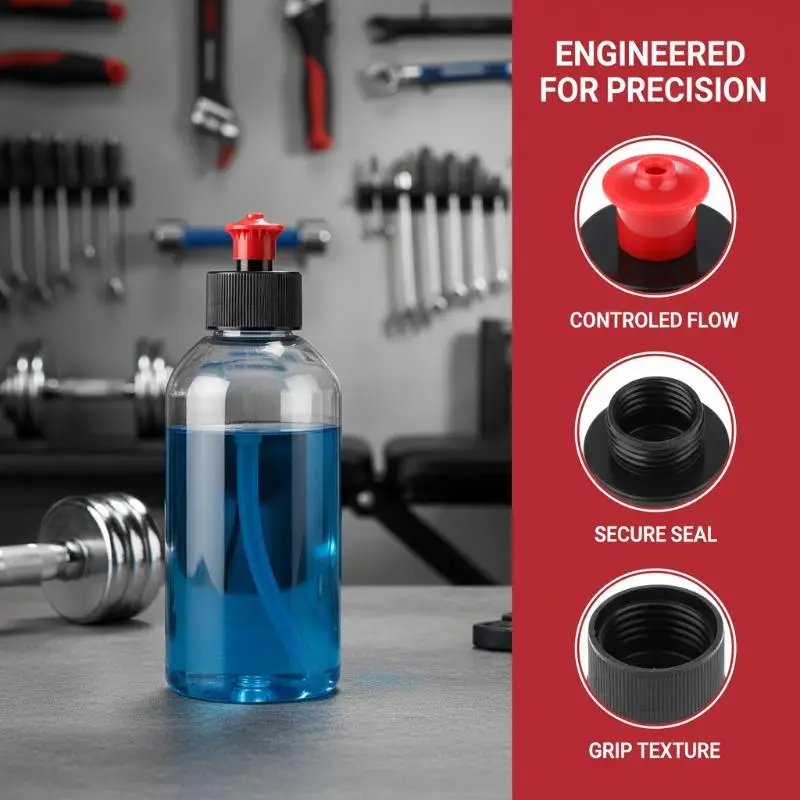 5/10PCS 28mm Reusable Wax Bottle Pull Top Caps for Car Care Portable Leakproof Tire Shine Dispenser Travel Detailing Kit