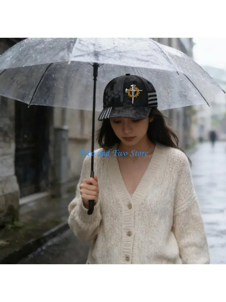 

HX6F Religious Baseball Cap For Adults Thick Twill Fabric Adjustable Strap Perfect For Outdoor Activities