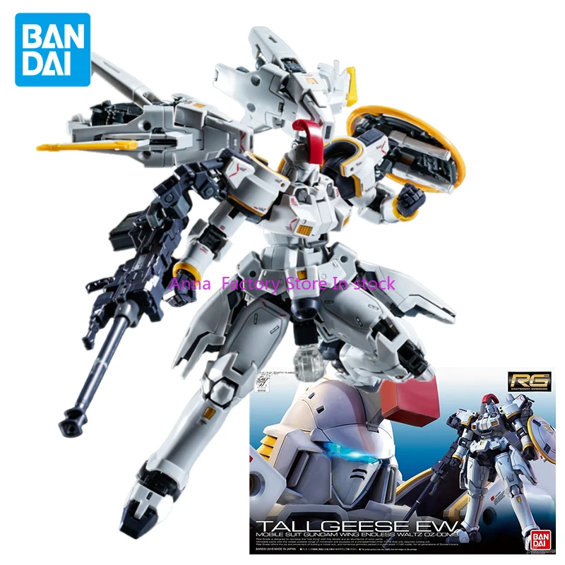 Bandai RG 1/144 OZ-00MS Tallgeese EW Gundam Action Figure Wing Endless Waltz Gundam Model Kit Toys for Boys Gifts For Children