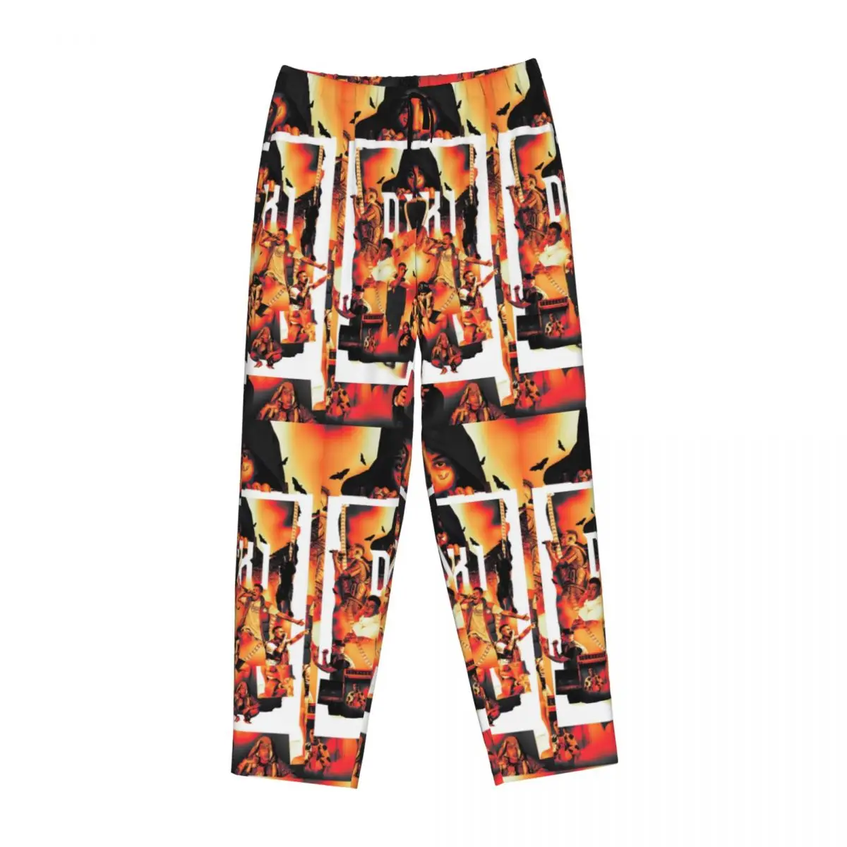 Custom Women's Duki Rapper Rockstar Music Pajama Pants Printed Sleep Sleepwear Bottoms with Pockets