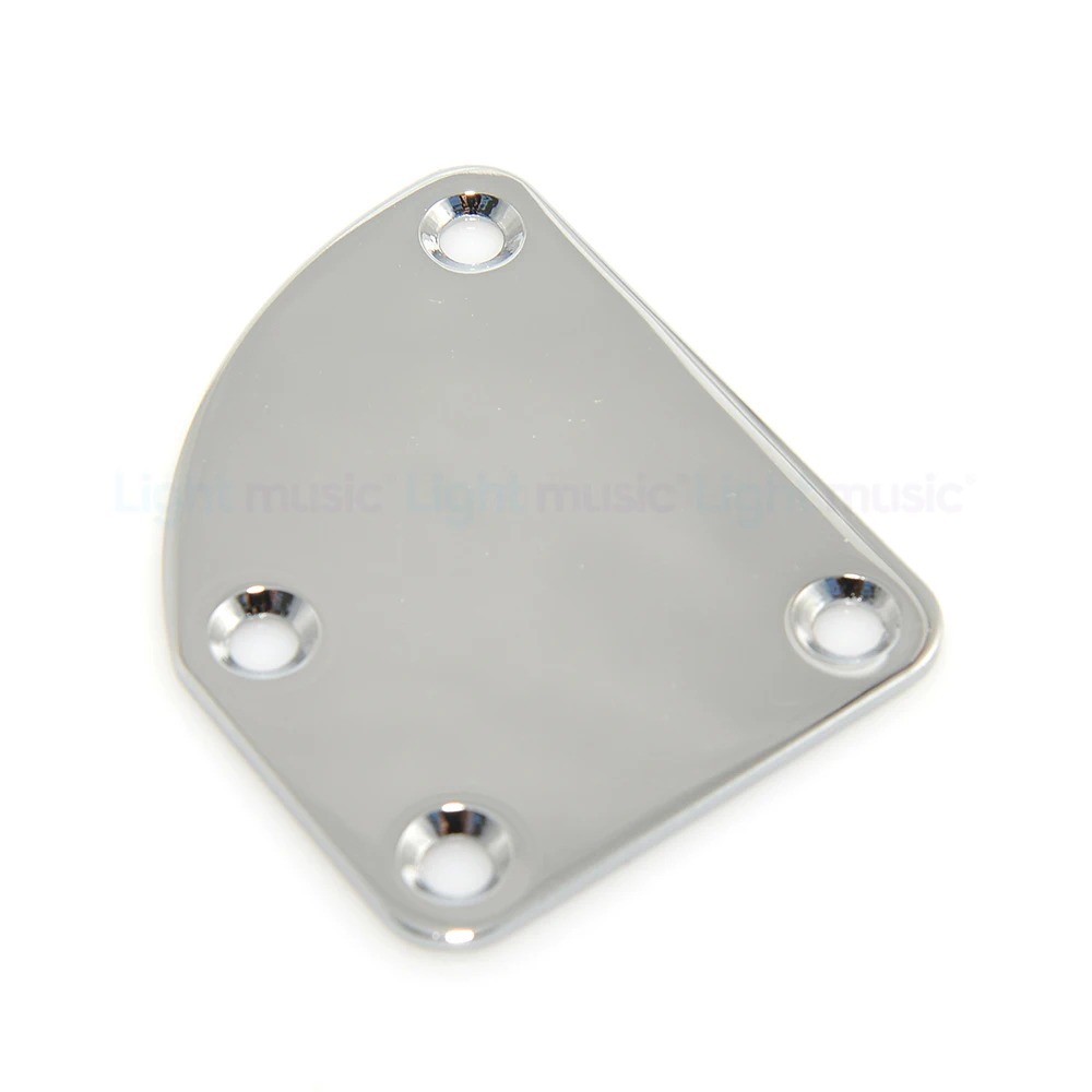 Golden High Quality Guitar Neck Mounting Plate with Screws For Electric Guitar Gold Chrome