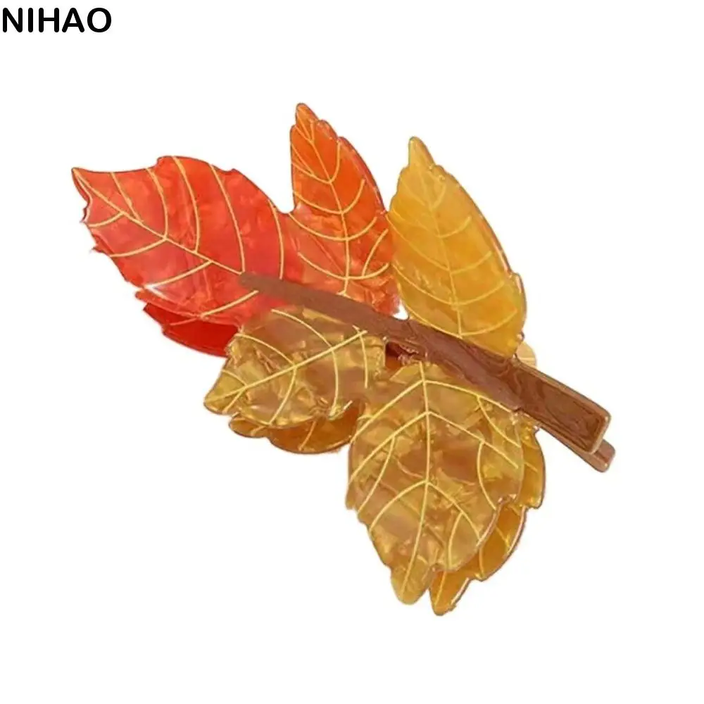 

Cute Cartoon Animal Hair Claw Leaf Flower Acrylic Claw Clip Squirrel Hair Accessories Large Shark Clip Ladies