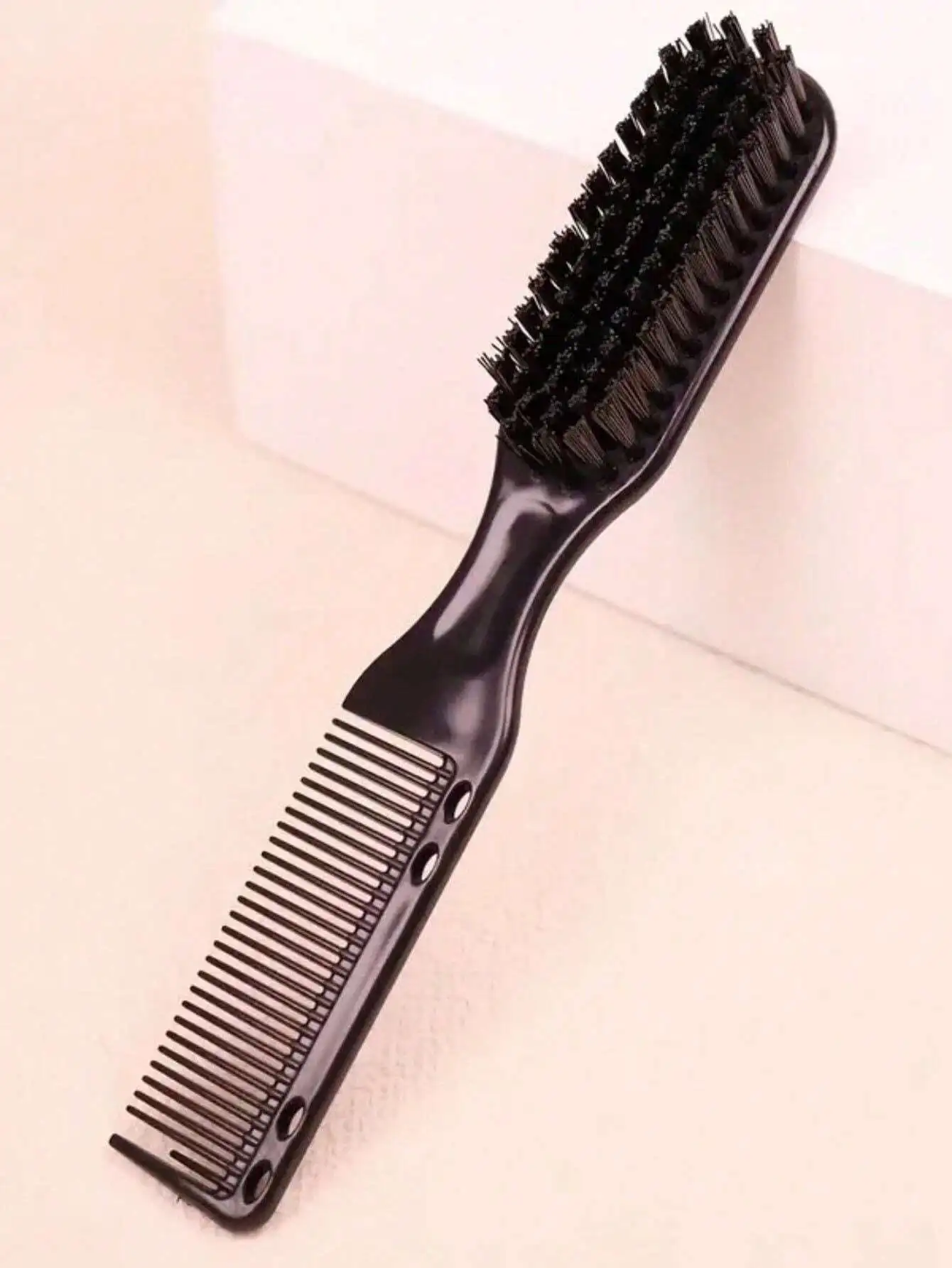 

1pc/2pcs Multifunctional Hair Brush For Men, Beard Shaping Brush, Hair Cutting Cleaning Brush, Comb, Hair Tools, Hair Products And Accessories For Barber Salon Beauty Travel Essentials, Back To School, Travel Holiday Essentials, Hair Accessories For Women