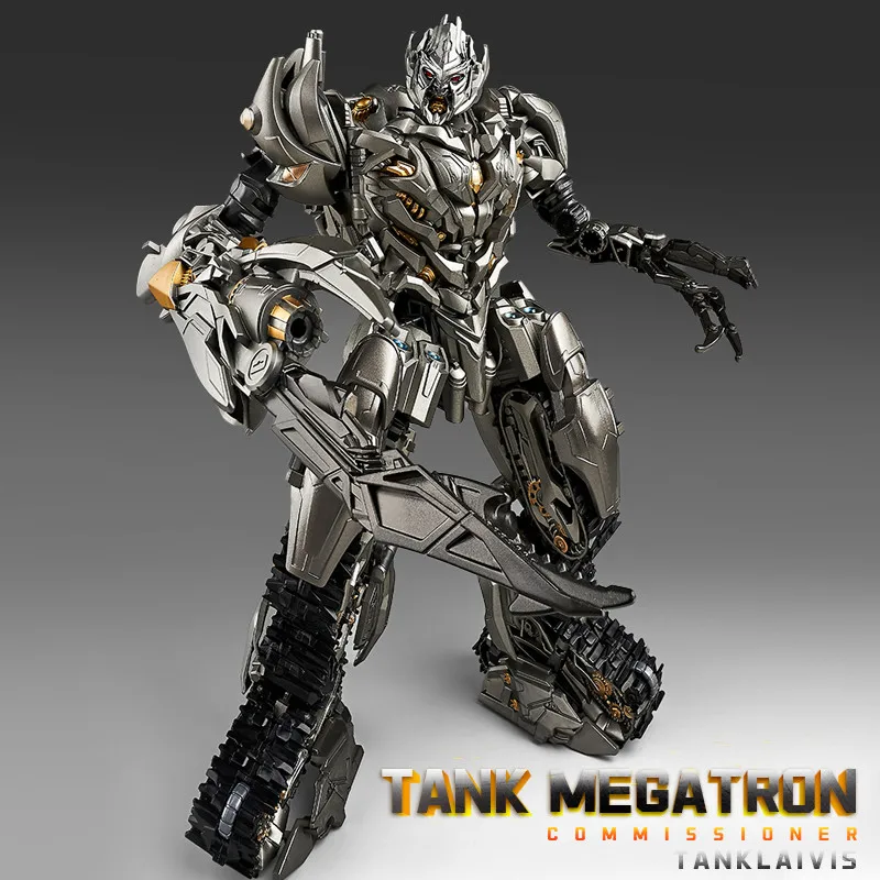 

Special Offer28cm Transformer Robot Movie large size Partial alloy Tank Megatron Action Figure Collection Mol Toys Boxedin stock