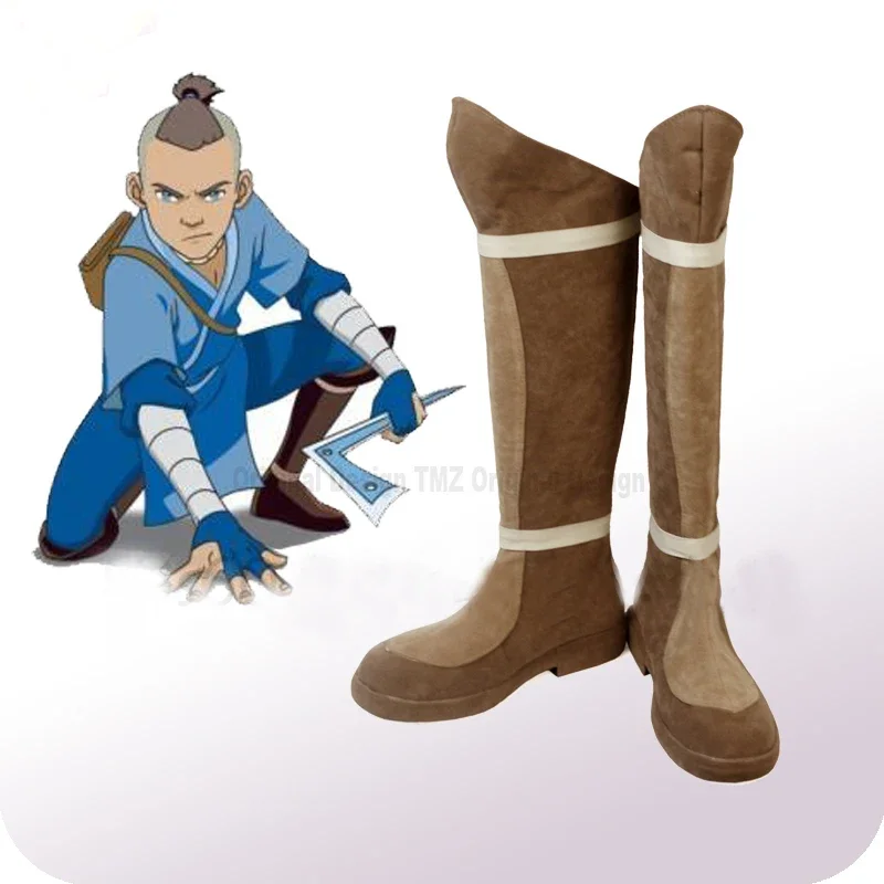 Avatar: The Last Airbender Sokka Cosplay Shoes Boots Halloween Carnival Party Cosplay Costume Accessories