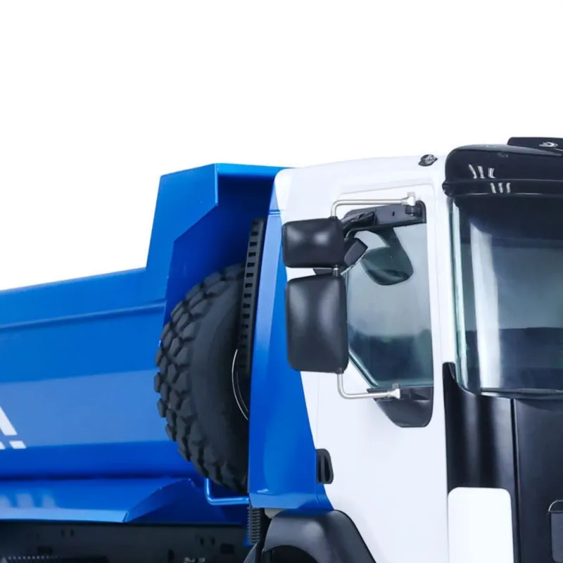 

Радиоуправляемый гидравлический самосвал LESU 6x6, масштаб 1/14, RTR, 3 оси, металлический, с дистанционным управлением, со светом и звуком, модель ToucanHobby THZH1685