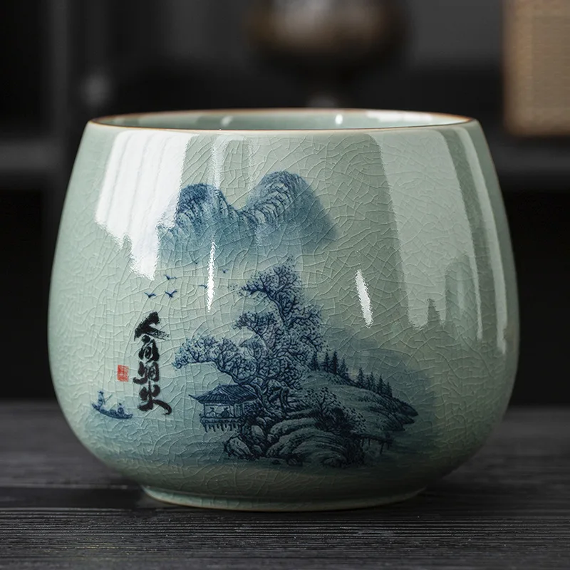 الشاي بقايا جرة الشاي غسل جرة شاي سيراميك النفايات جرة كبيرة سطح المكتب الشاي صب كوب الشاي غسل مجموعة حوض وعاء الشاي جيان شوي يوا