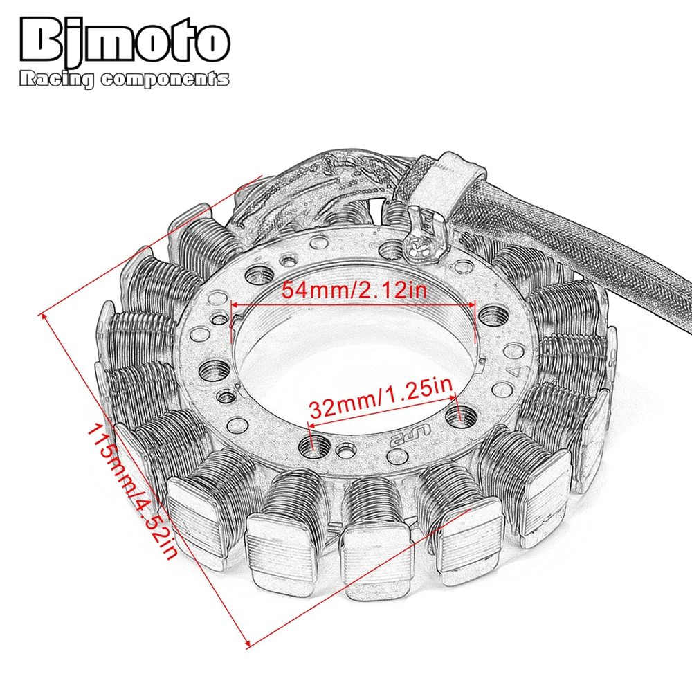 Generator Stator Coil For Yamaha XV500 XV400 XV535 VIRAGO 400 535 XVS400 XVS400C XVS650 V-STAR CUSTOM DRAG STAR CLASSIC CUSTOM