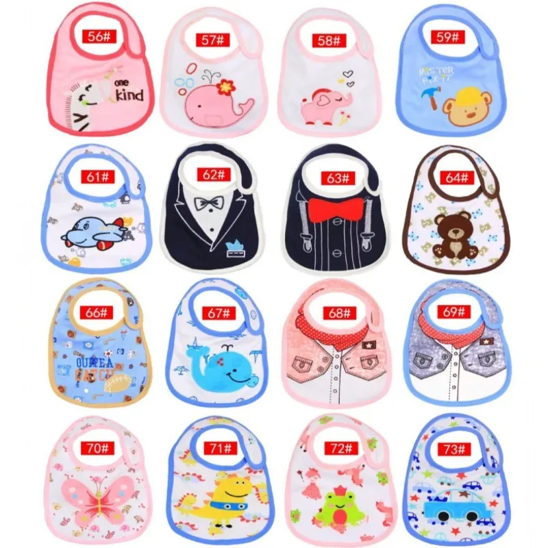 3pc/Lot Baby Towel Baby Bibs Baby Boys Girls Newborn Waterproof Saliva Burp Cloths Feeding Babeiro Bandana