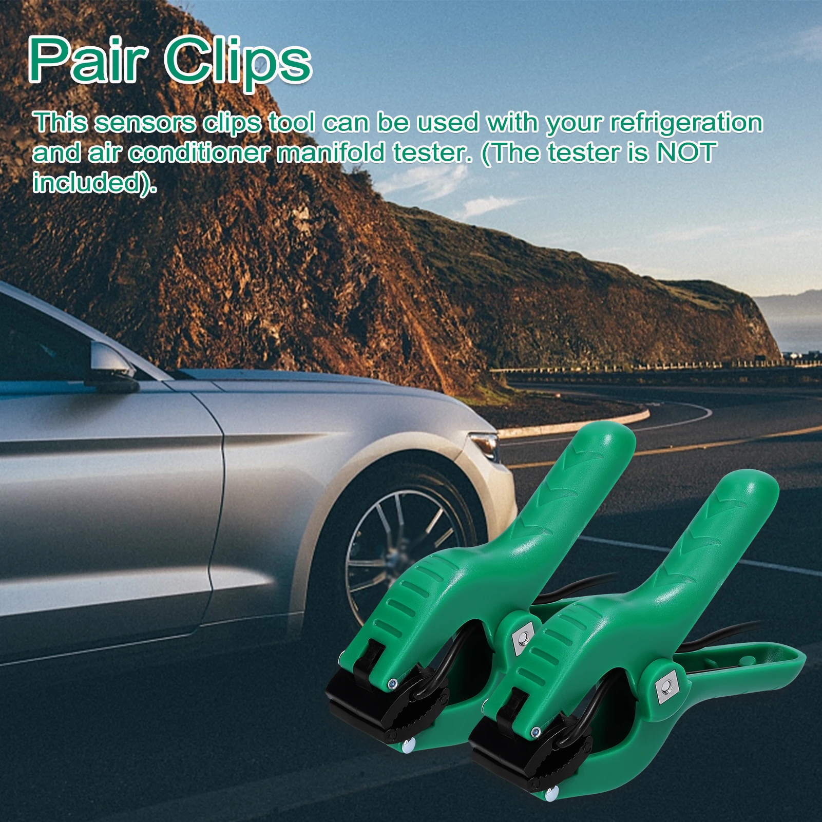 Imagem -05 - Manifold Sensor Clips Ferramentas Inspeção de Temperatura Refrigeração ar Condicionado Dy517 Dy517a Autool Lm120