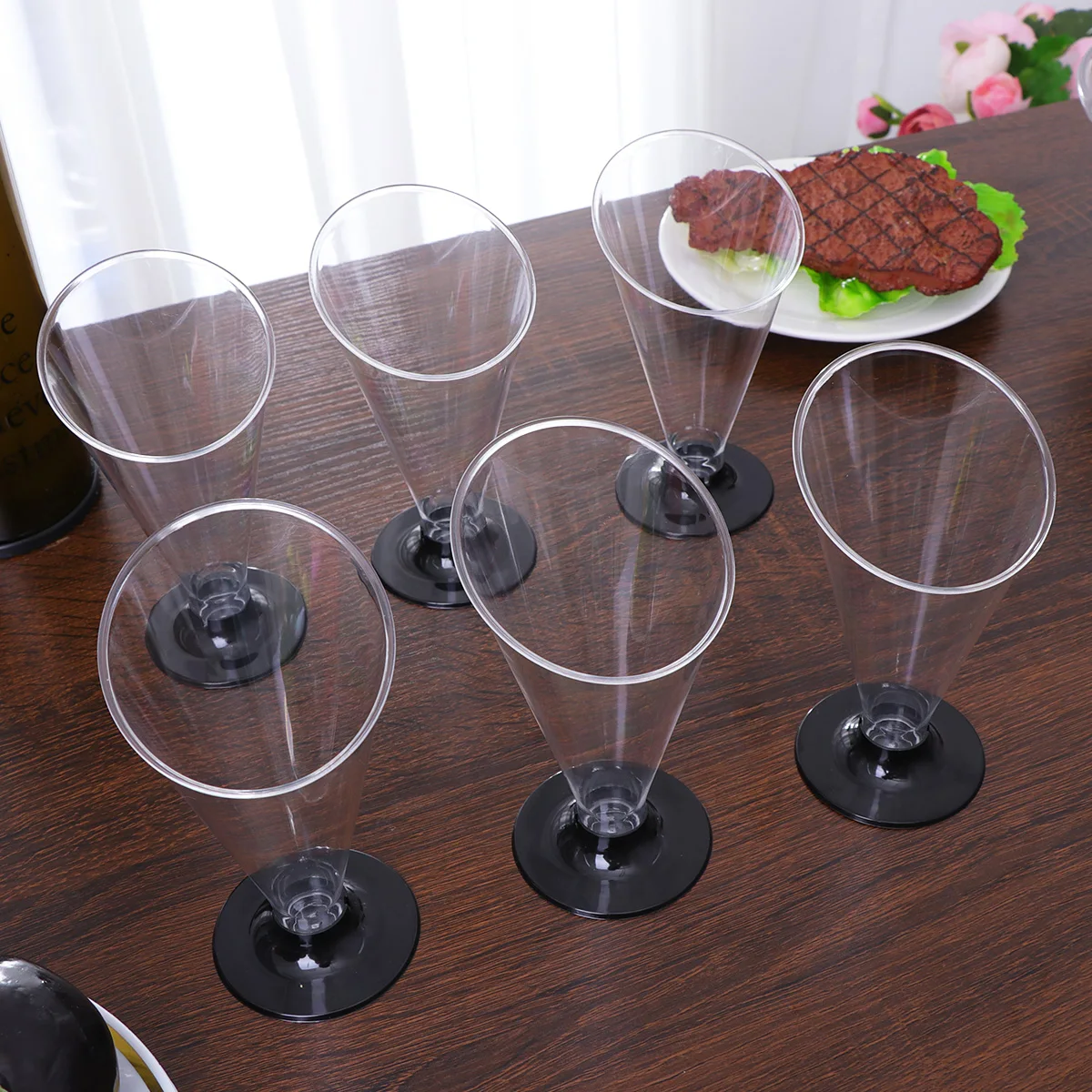 

10Pcs Dessert Cups 160ml Practical Mini Cocktail Goblets for Party Wedding Home Serving Jelly Pudding Mousse