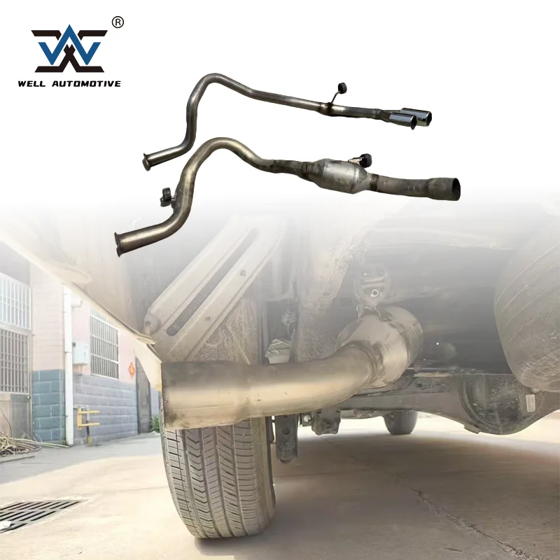 Tun-dra Automobile Upgrade TRD Exhaust Pipes With Catalytic Converter For Tun-dra 2022+