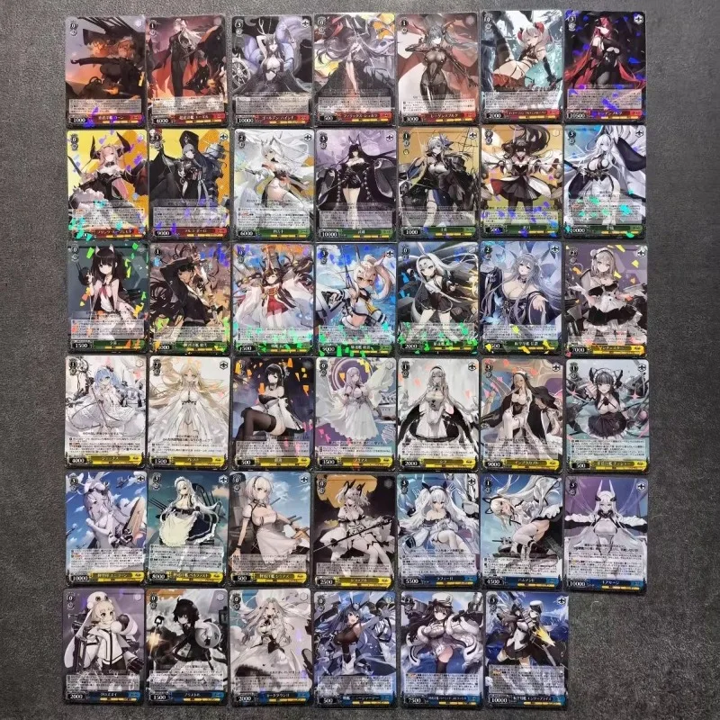 Weiss Schwarz Azur Lane TCG Cards Shinano SEC+ Laffey Cheshire Sirius SIR Serial Rare SP Signature Foil Parallel Limited Edition