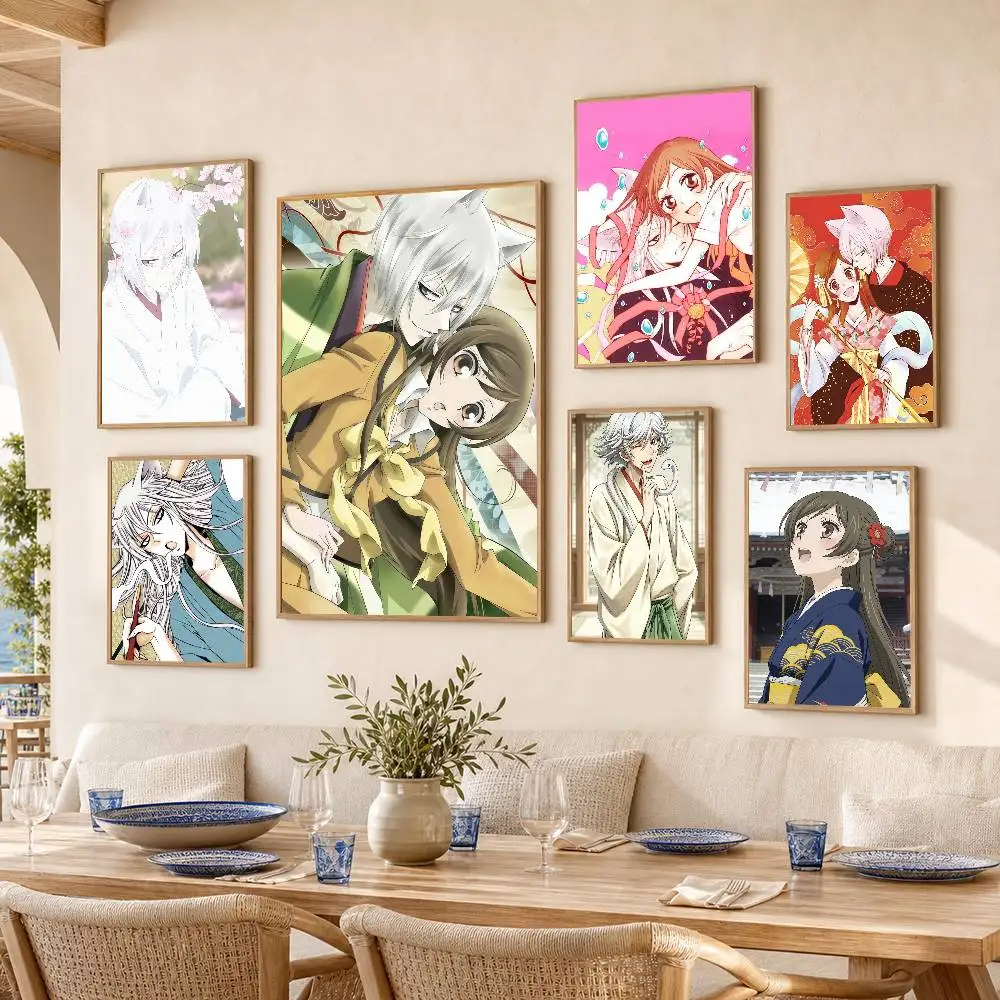 K-Kamisama Love  Waterproof Self-Adhesive Wall Poster for Bedroom Living Room Home Decor