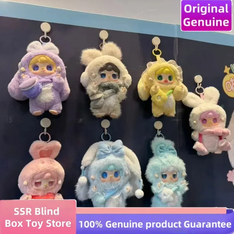 

Yooki 3,0 теплый кролик серии слепая коробка милая виниловая плюшевая кукла-сюрприз рюкзак кулон кукла загадочная коробка подарок на день рождения