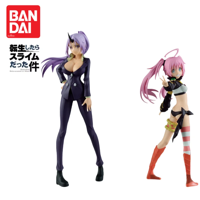 Bandai Banpresto Original, cette fois-là, je me suis réincarné comme un Slime Shion Milim Nava100 % d'ornements en boîte neufs et authentiques, en Stock