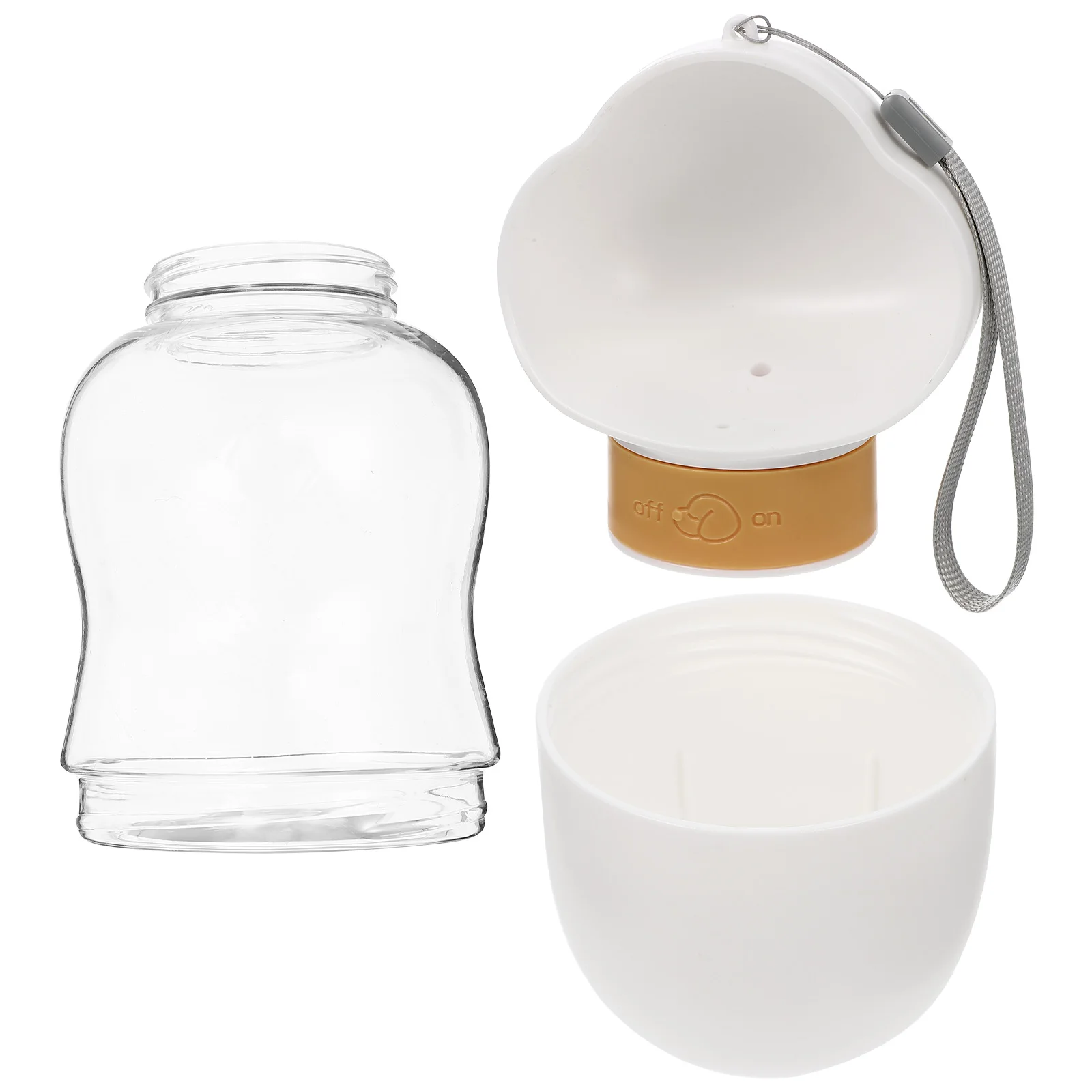 

Portable Pet Water Cup White Cloud Shaped Dog Bottle for Cats Rabbits Small Pets Outdoor Hiking Travel Feeding Supplies