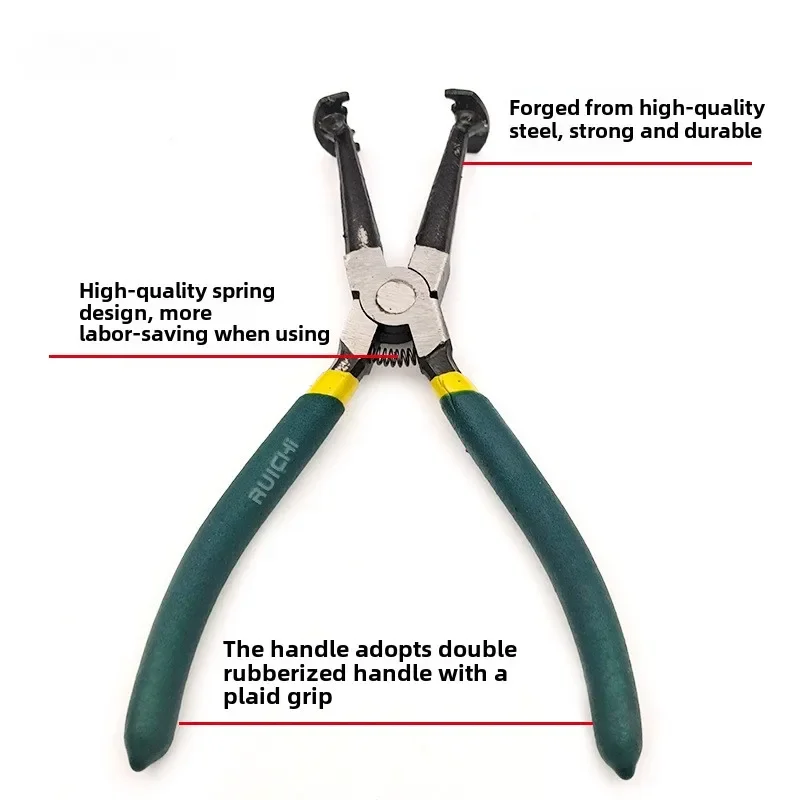 Juego de Compresores de Anillos de Pistón Duraderos, Alicates Instaladores Universales Profesionales, Kit de Herramientas de 14 Bandas para Compresor de Anillos de Pistón de Automóviles y Camiones