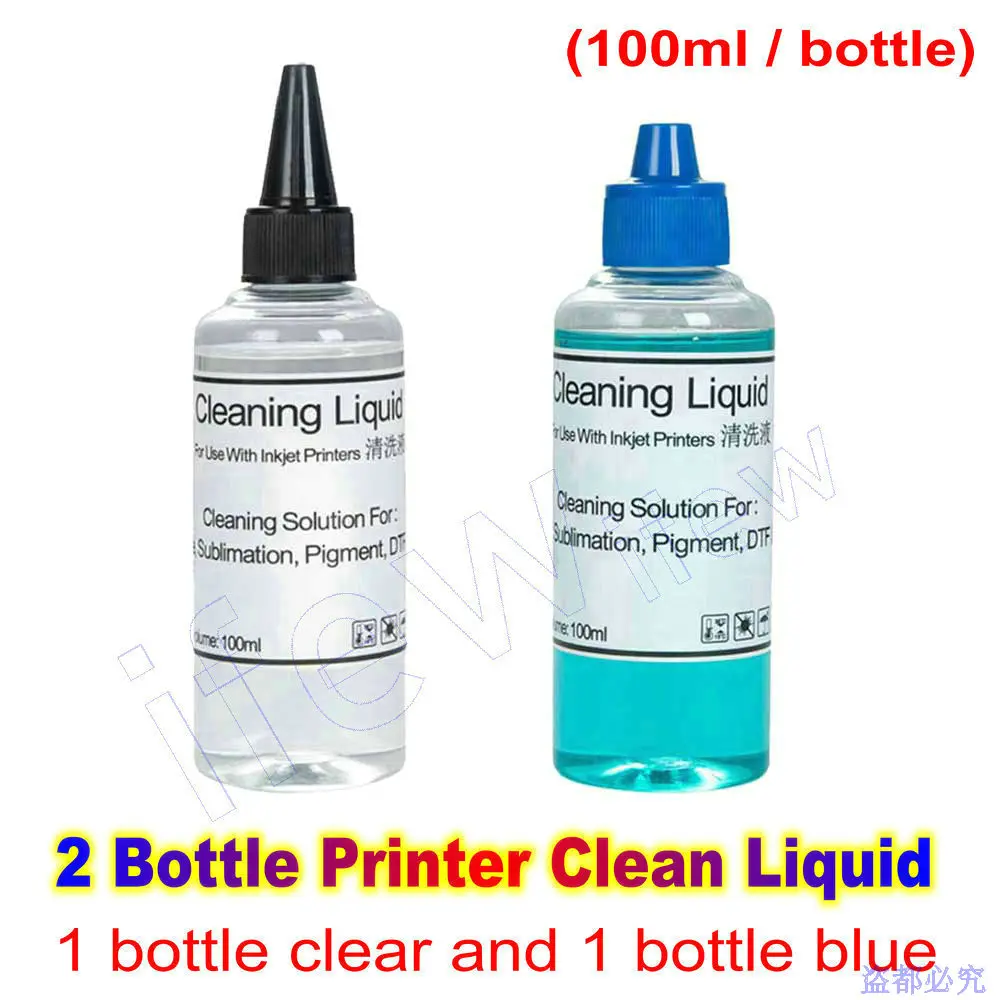 

100ML Printhead Cleaning Kit Printer Head Cleaner Clean Solution Liquid Fluid for EPSON HP CANON BROTHER Lexmark Inkjet Printer