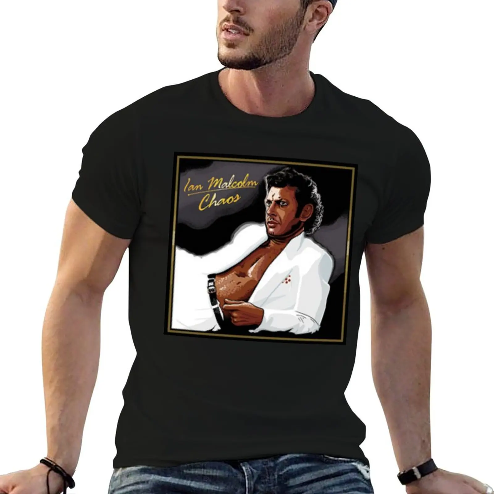 

Ian Malcolm Thriller T-Shirt t shirts for man graphic tees funny t shirts dark humor T-Shirt