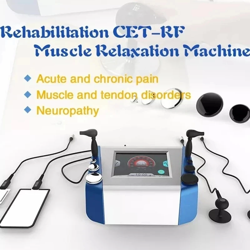 

2024 Newest 448K Smart Tecar Cet Ret Pain Relief Physical Physiotherapy Diathermy Slimming Portable Machine