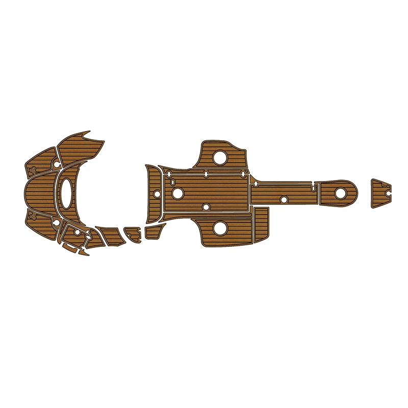 

Изготовленные на заказ коврики из пенопласта Eva для гидроциклов, морские тяговые коврики для 2006 года, Azure AZ238, плавательная платформа, кокпит, аксессуары для лодок