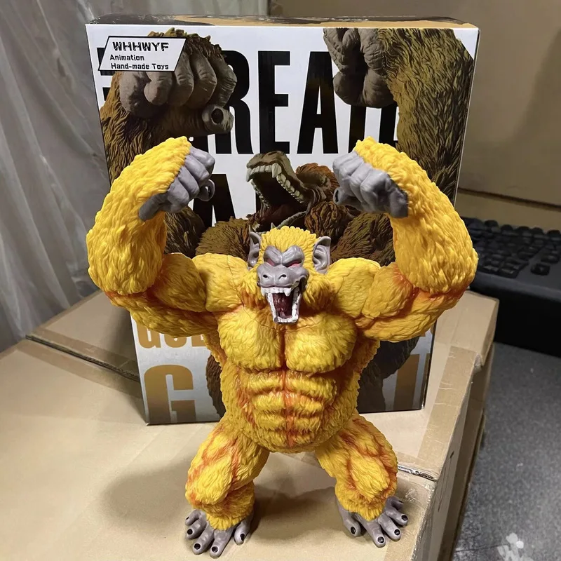 Dragon Ball Z – figurine de dessin animé Super Transformation, magnifique singe gorille doré, modèle de décoration, jouets pour enfants, cadeaux
