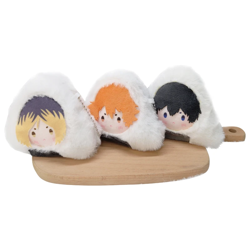 Haikyuu!!! Oikawa Toru Tsukishima Kei Miya Atsumu Anime Plush Pendant Chaveiro, Mochila Decoração Presentes para Meninas