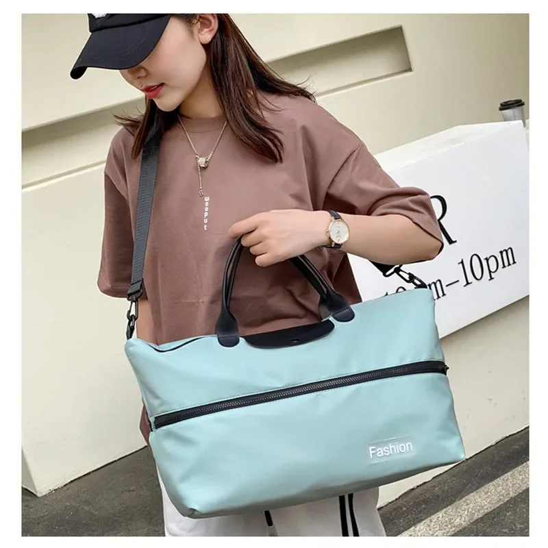 Expandable Large Capacity Luggage Organizer Travel Handbag Dry And Wet Separation Sports Fashion Multifunctional bags for women