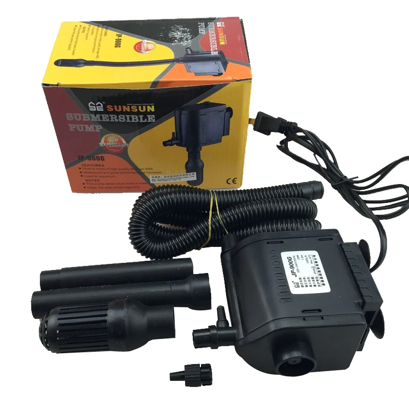 220-240V 6W 12W 20W 25W 45W Sunsun 3 in 1 Multi Functions Submersible Pump + Filter + Add Oxygen For Aquarium Fish Tank