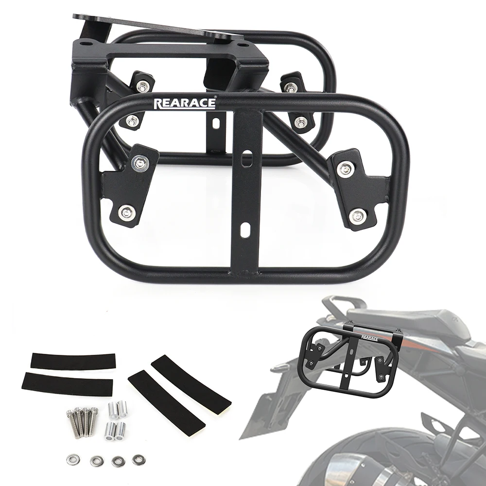 

Fit For KTM 1290 Super Duke GT 2016-2024 Motorbike Side Carrier Luggage Racks Saddlebag Support Bar Mount Brackets Pannier Rack