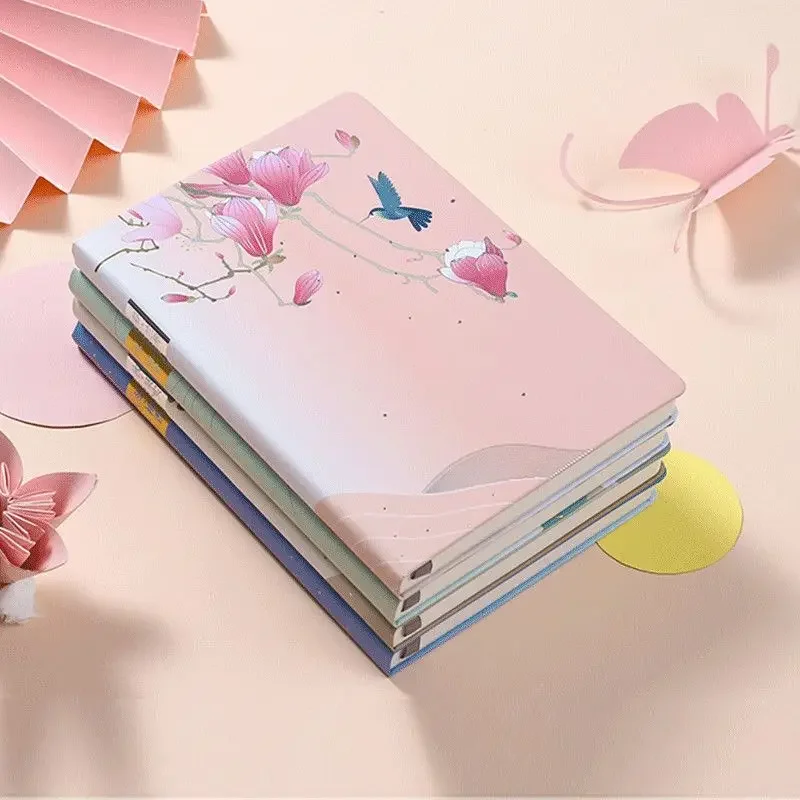 A5 Creative Cute 112 Sheets Notebook Line/grid/dot/blank Student Manual Ledger Notepad Diary Book