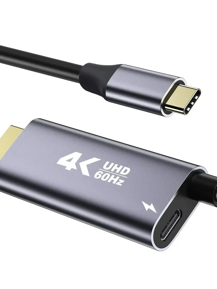 Clé TV avec écran en Streaming HD 4K 30/60Hz, Dongle de Type C vers câble Compatible HDMI, écran de miroir pour téléphone, tablette vers TV