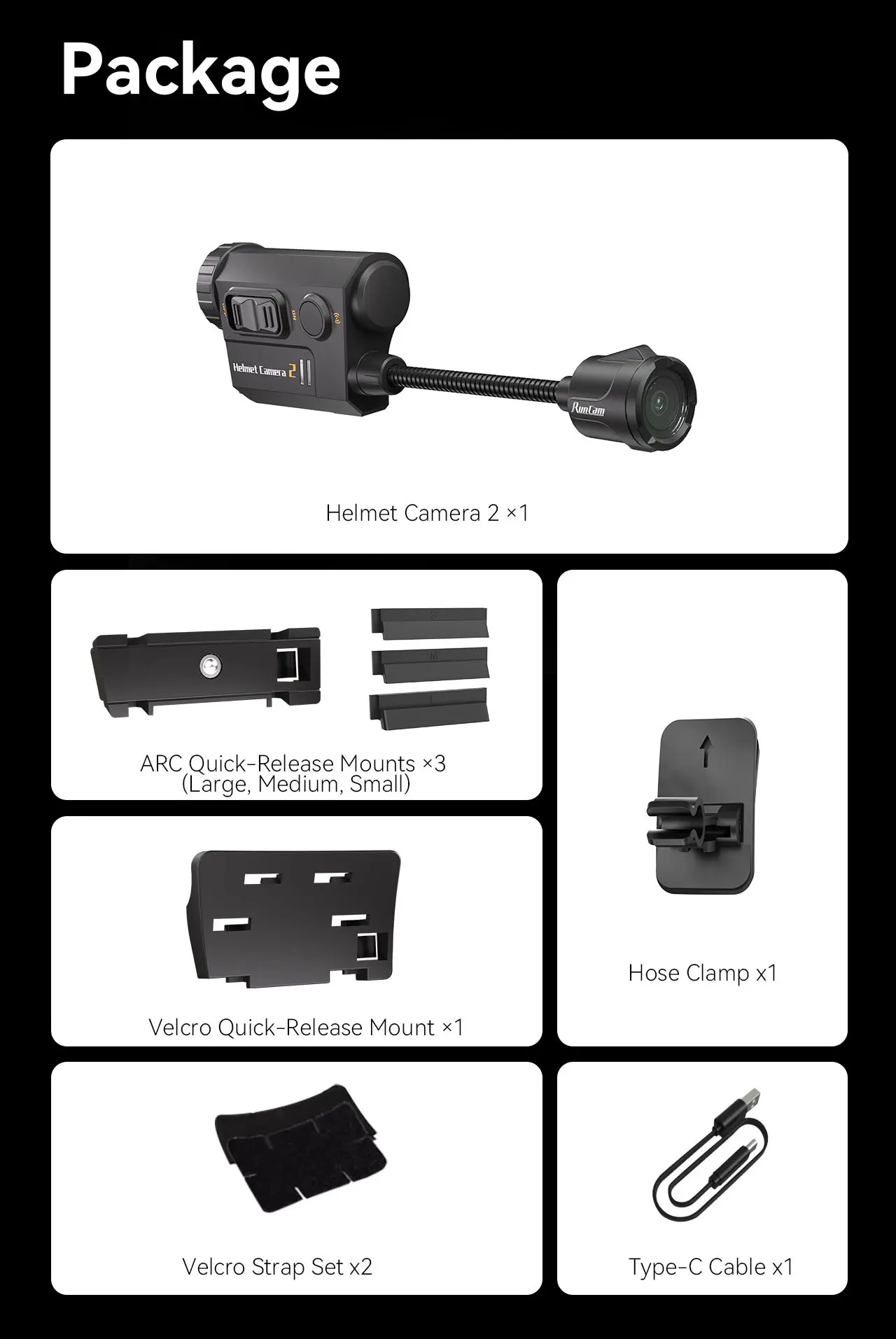 플래시백 녹화를 위한 RunCam 헬멧 카메라 헬멧캠2 방수 방진 블루투스 사전 설정 및 야외 게임용 미리보기