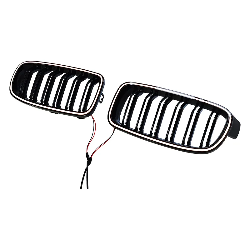 

2013-2018 for BMW 3 Series F30 Luminous LED Center Grille New ABS Original Car Replacement Buckle Installation Compatible