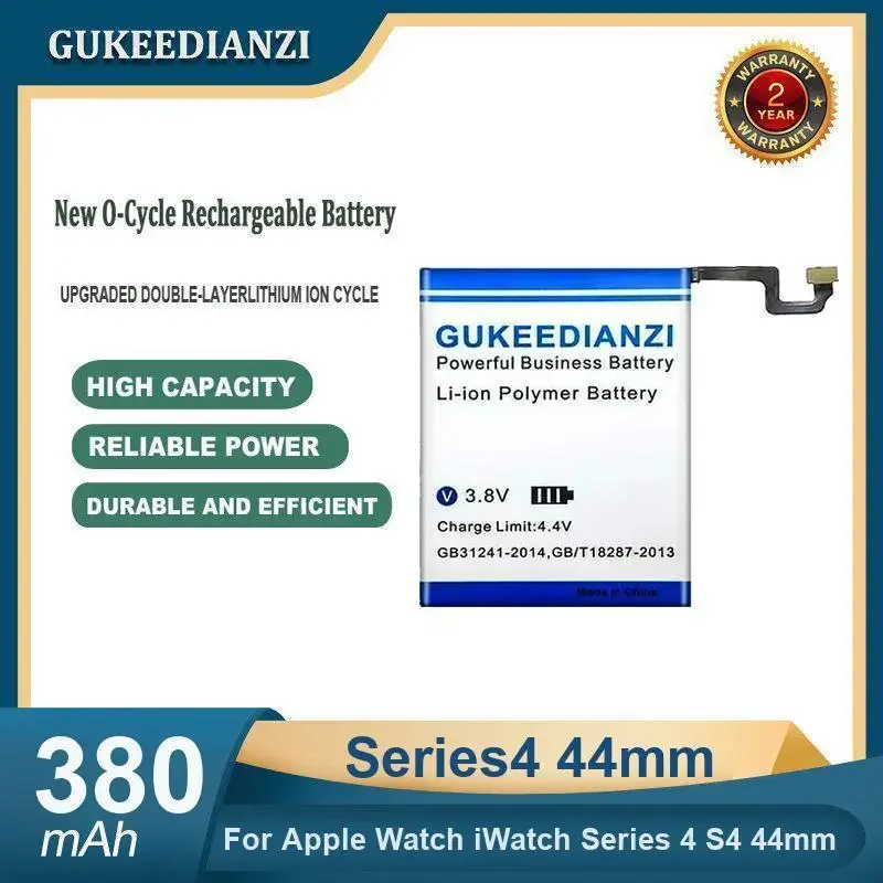 

High Capacity 380mAh Series4 44mm Watch Battery For Apple Watch iWatch Series 4 S4 44mm