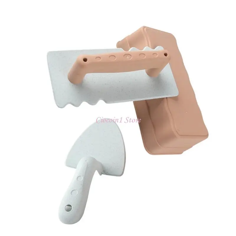Y1UB Beach Play Herramentadora Toy ladrillo para niños y niñas Sand Brick Maker Mold Molde Play Creative