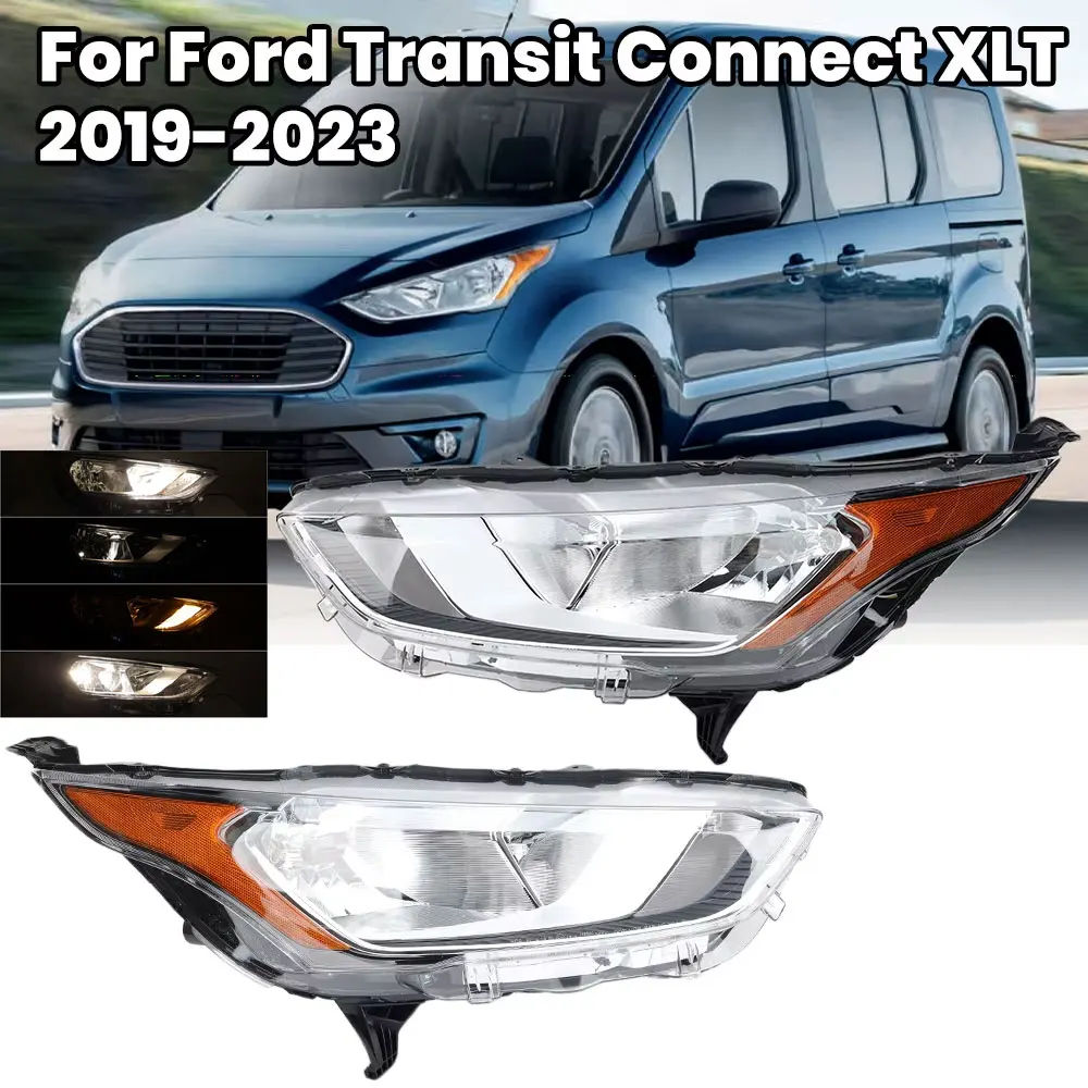

Для Ford Transit Connect 2019 2020 2021 2022 2023, фара в сборе KT1Z13008B, передний бампер, головной светильник, автомобильные аксессуары
