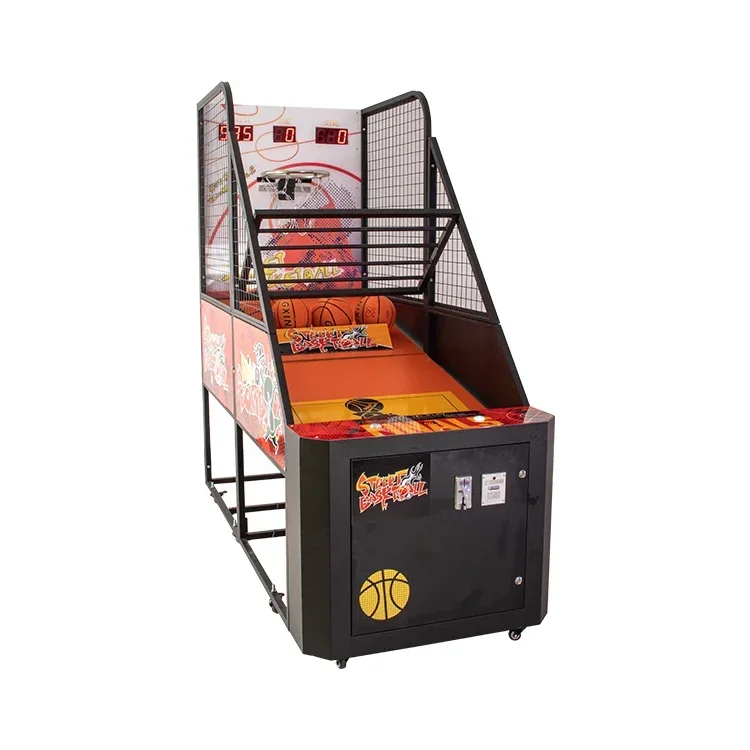 

Operated Indoor Amusement Center New Electronic Basketball Machine Factory Direct Street Arcade Game Basketball Machine