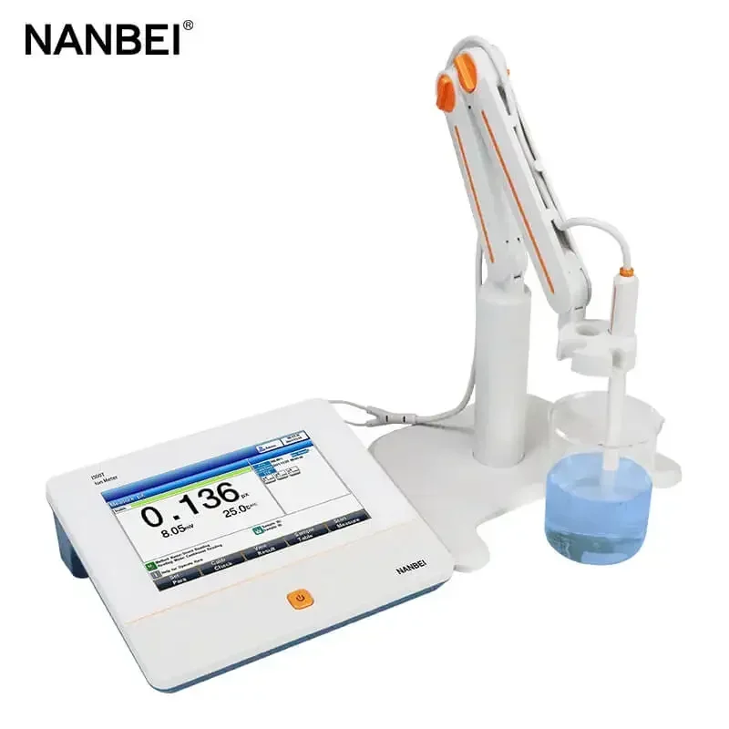 ISE/Temp mV/ORP/pX portable benchtop ph ion meter