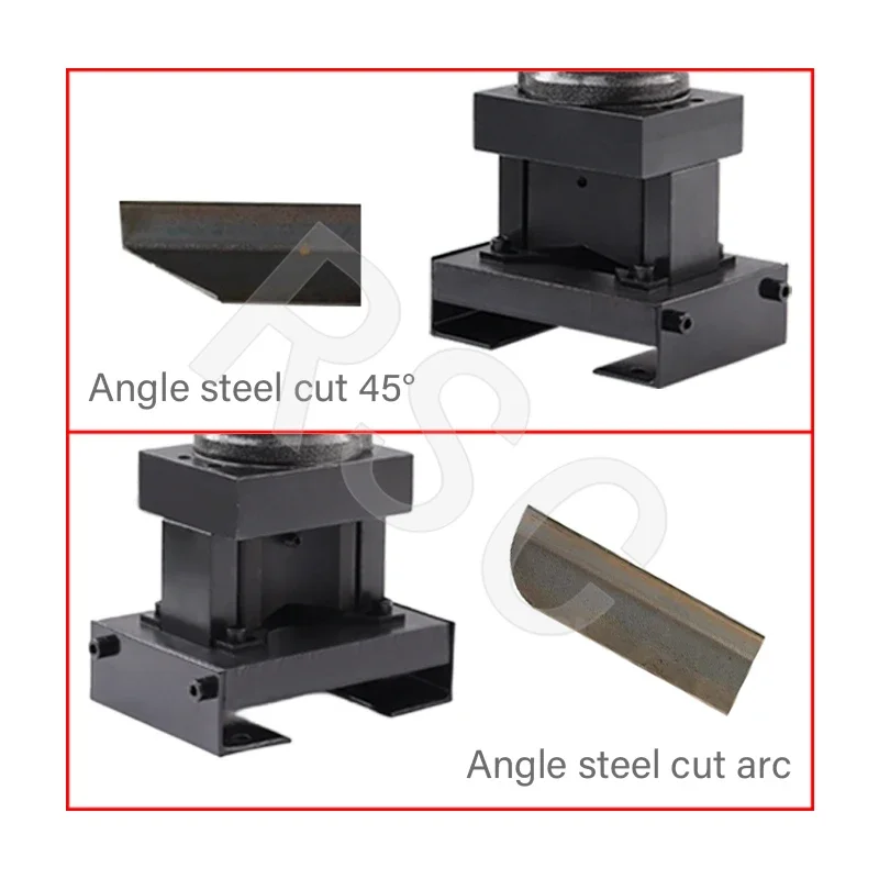 JL-60 Electric Angle Iron Chamfering Machine, 45° Cutting & Arc Multifunctional Tool for Steel Metal Iron Work