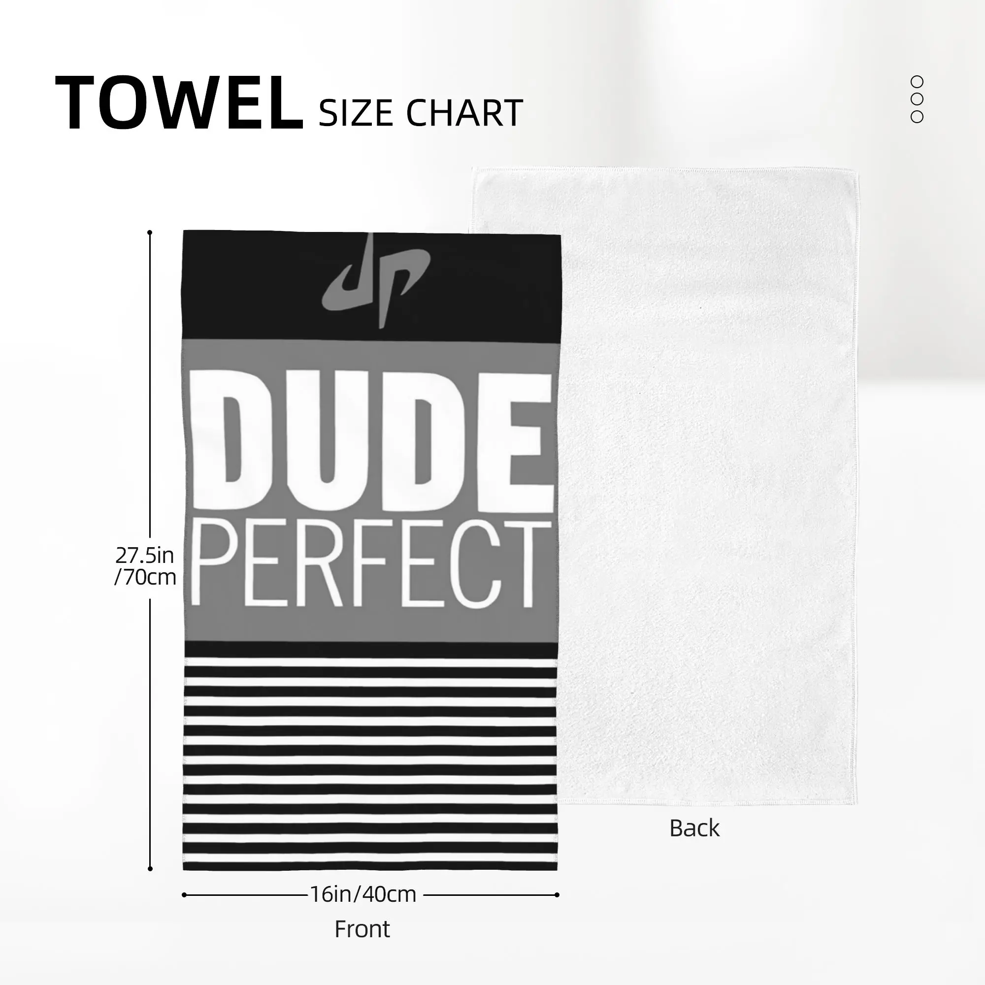 Custom Dude Perfet Soft Face Towel Quick Dry Pool Bath Cotton Towels Breathable