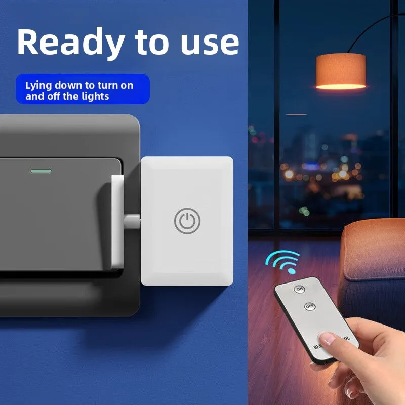 Wireless Remote Control Switch Light Button Automatic Wireless Light Switch Automatic Light Controller Button Smart Lifeswitch