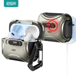 Funda ESR para AirPods Pro 3 2025 Compatible con funda magnética para auriculares para funda AirPods 4 y funda AirPods Pro (2a/1a generación)
